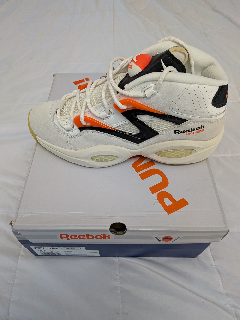 Reebok Question Pump Mid. - Picture 9 of 13